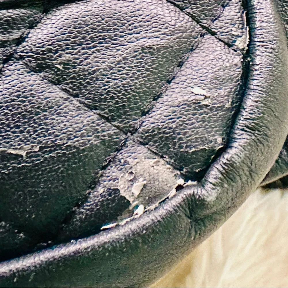 Sharif Y2K Genuine Leather Large Hobo Bag
